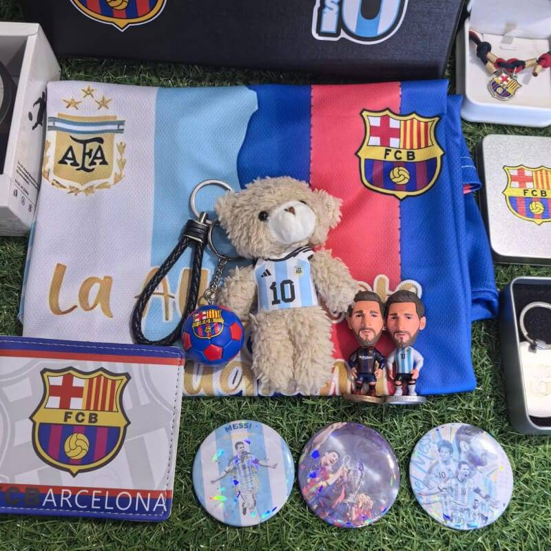 Messi Argentina-Barcelona Gift Bundle