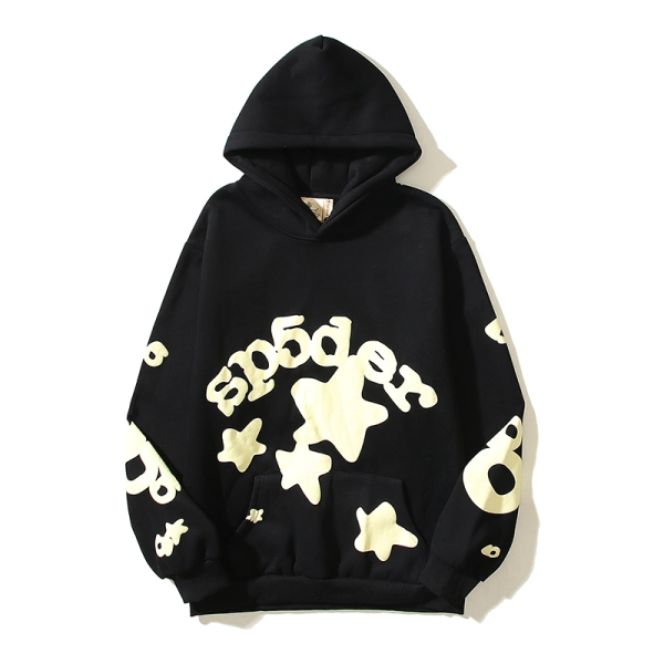 Sp5der Black Beluga Hoodie