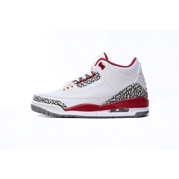 (GET)Air Jordan 3 Retro Cardinal Red  CT8532-126