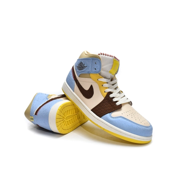 Air Jordan 1 Mid SE Fearless Maison Chateau CU2803-200