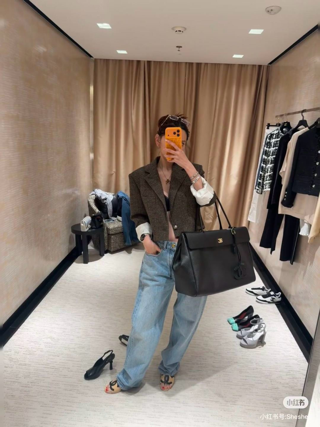 Chan New Straight-leg jeans