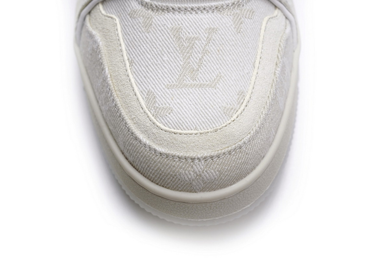 Pkkicks God Batch LOUIS VUITTON Trainer White Denim MS0241