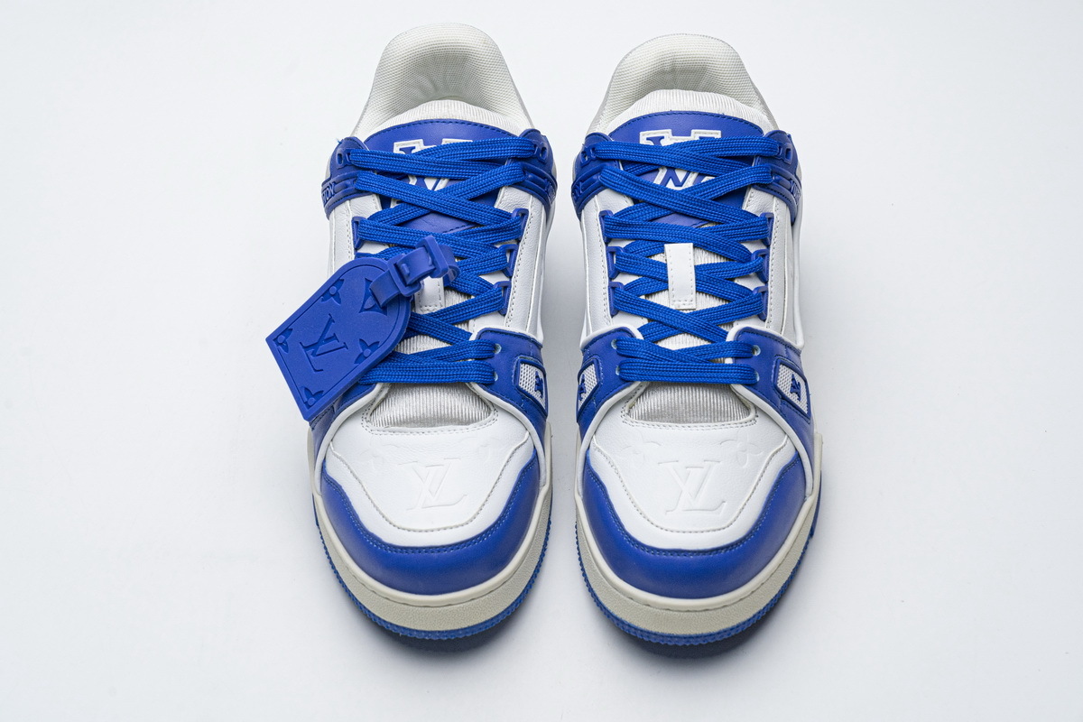 Pkkicks God Batch LOUIS VUITTON 20ss Trainer Blue