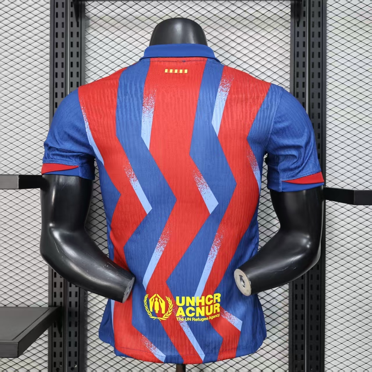 2026 Barcelona player version red blue