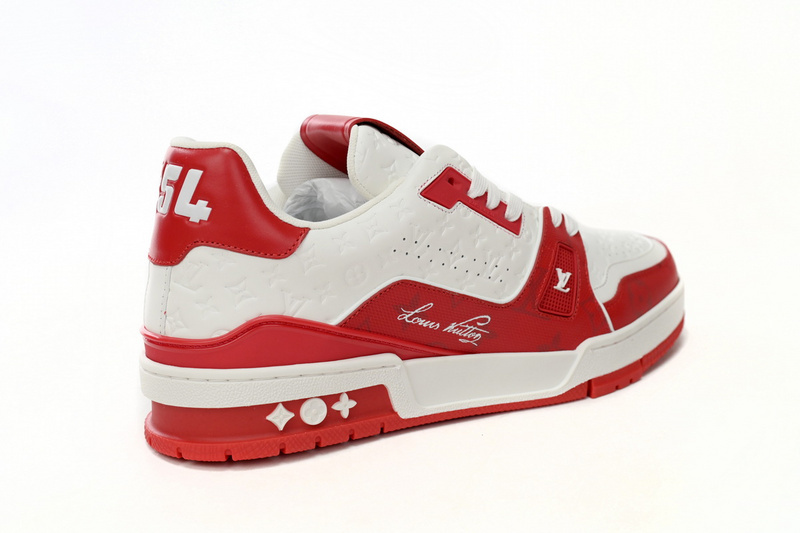 Pkkicks God Batch LOUIS VUITTON White Red 1AANFH
