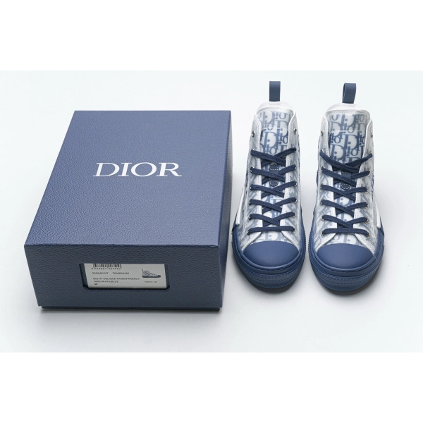 Dior B23 HT Oblique Transparency HIGH T00962H565 Blue
