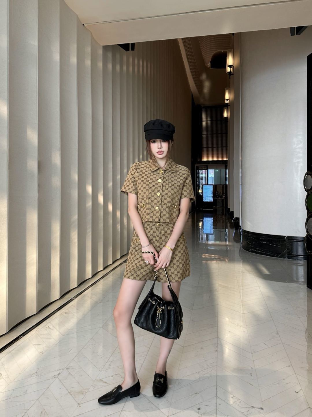Guc New  jacquard suit