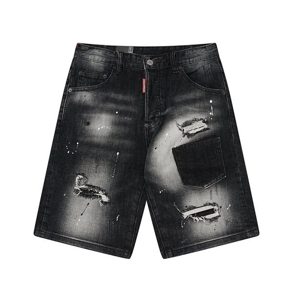 DSQUARED2 Micro Bullet Denim Shorts # 2033
