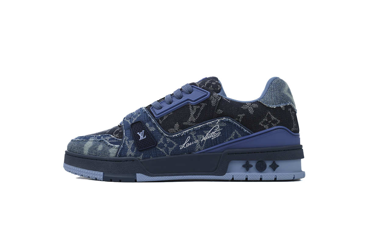 Pkkicks God Batch Louis Vuitton Louis Vuitton Trainer Navy Blue