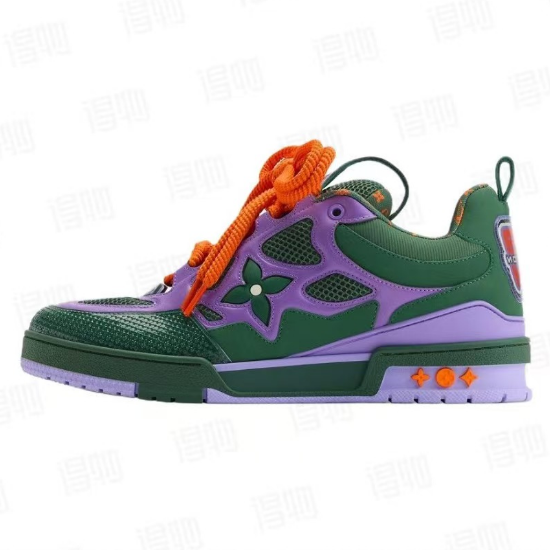 Pkkicks God Batch LOUIS VUITTON Green Purple
