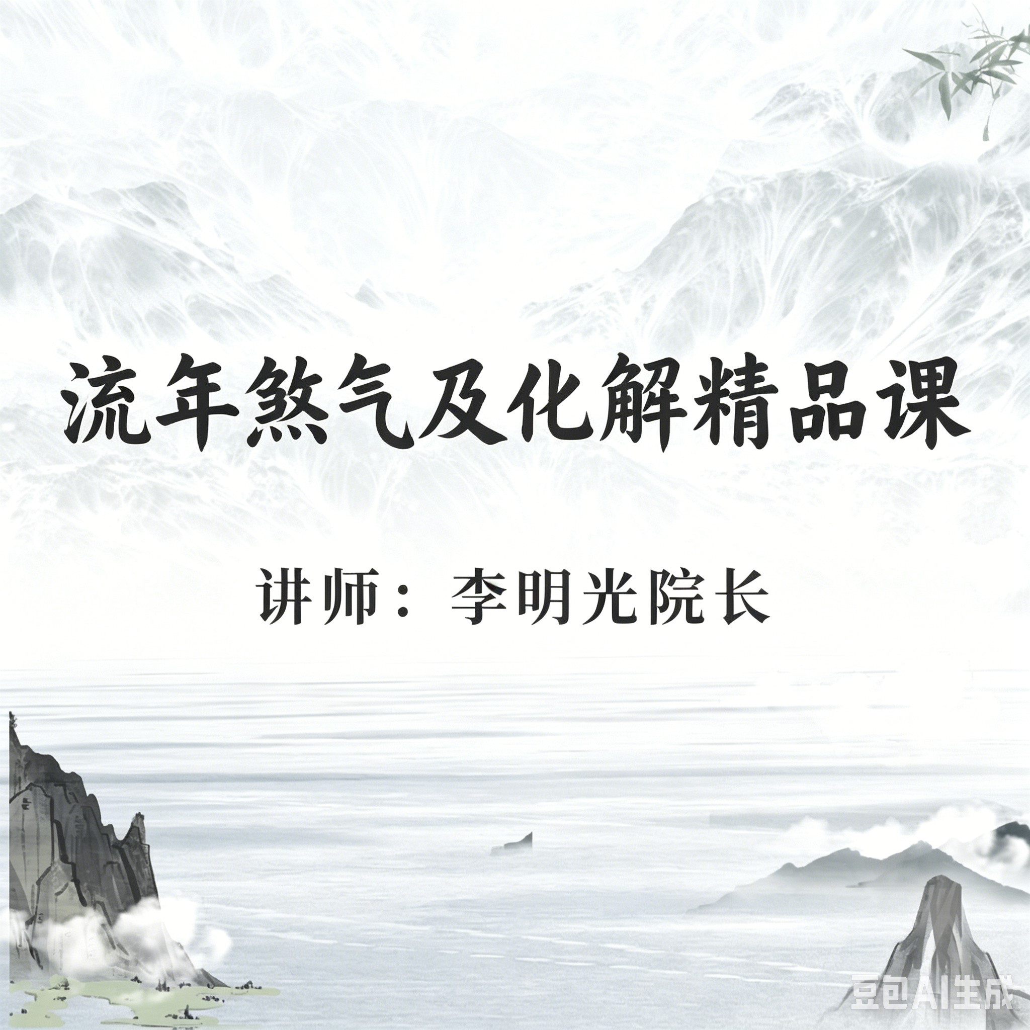 流年煞气及化解精品课