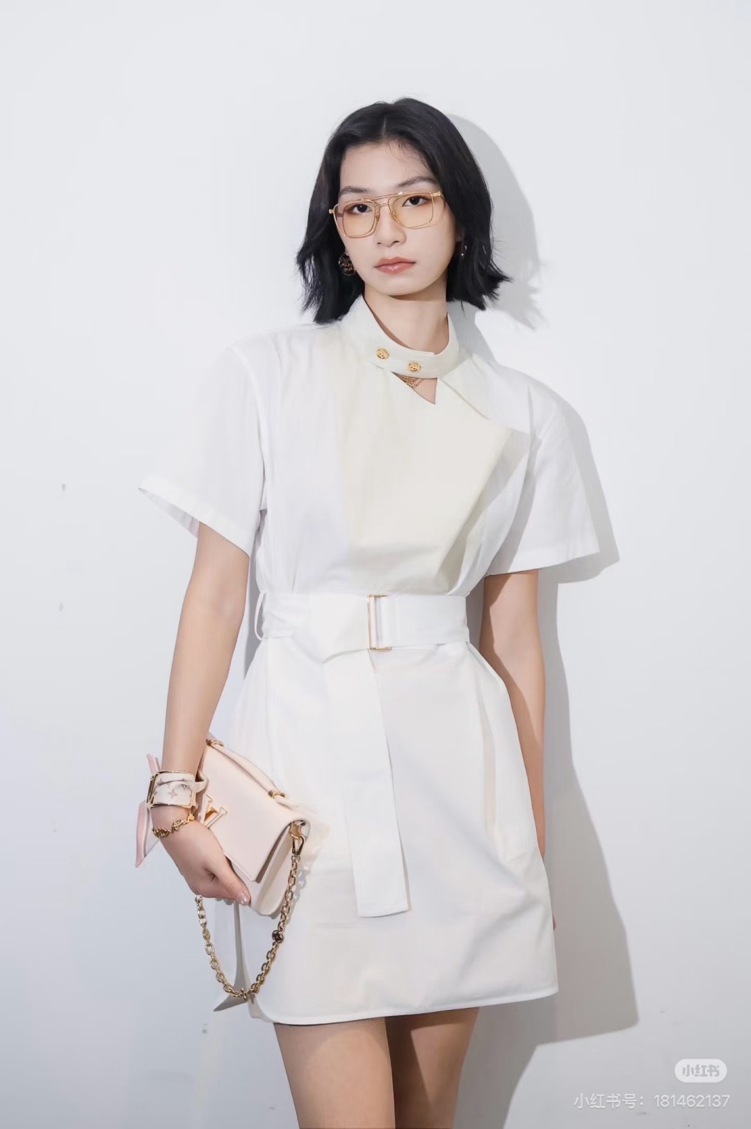 Louis New color block dress