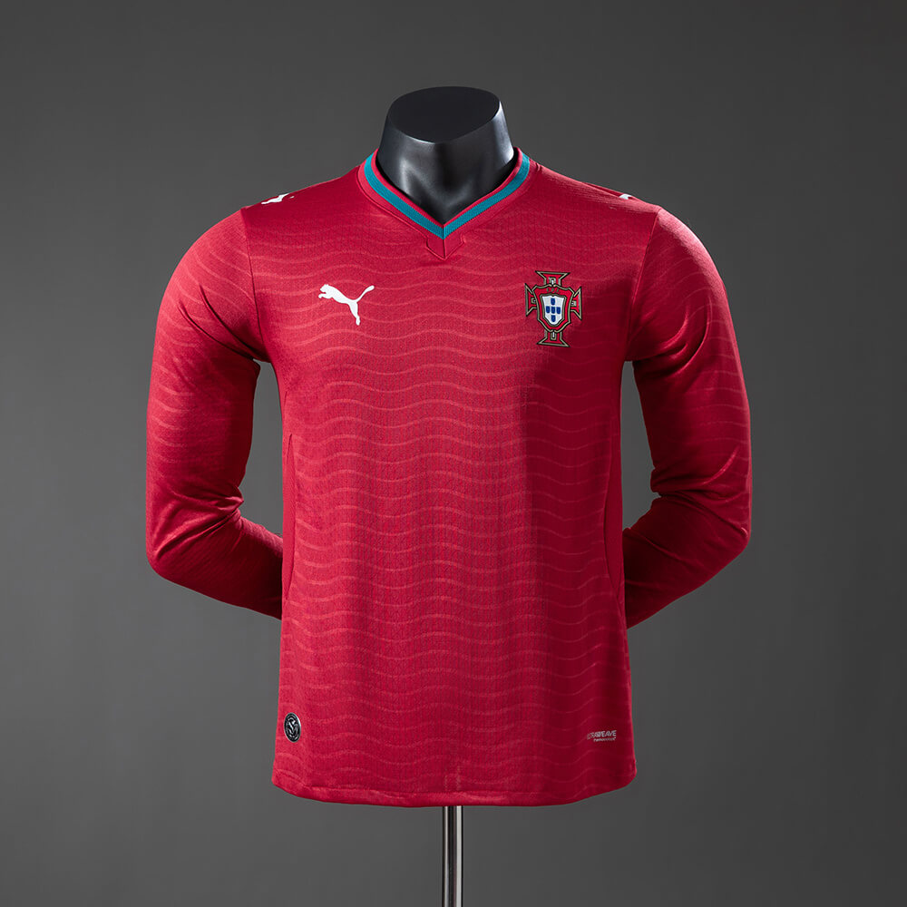 Portugal 2026 Home Long Sleeve Authentic Jersey
