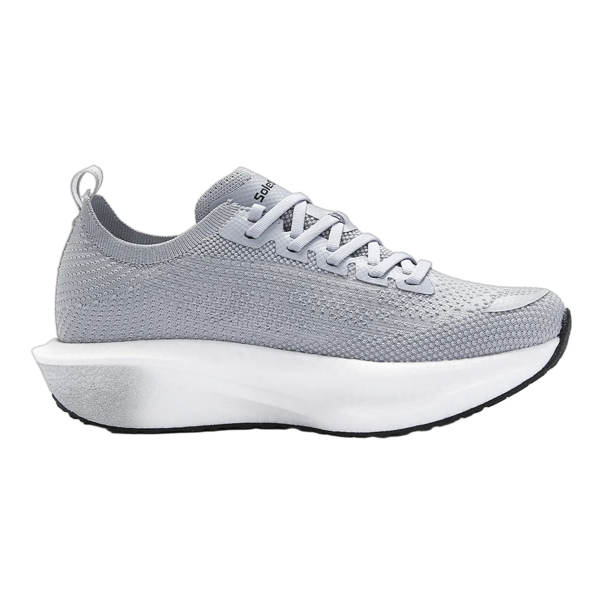 Men's Running Walking Tennis Shoes , Breathable Flyknit Upper & Easy-On Heel Design-SSOO3M