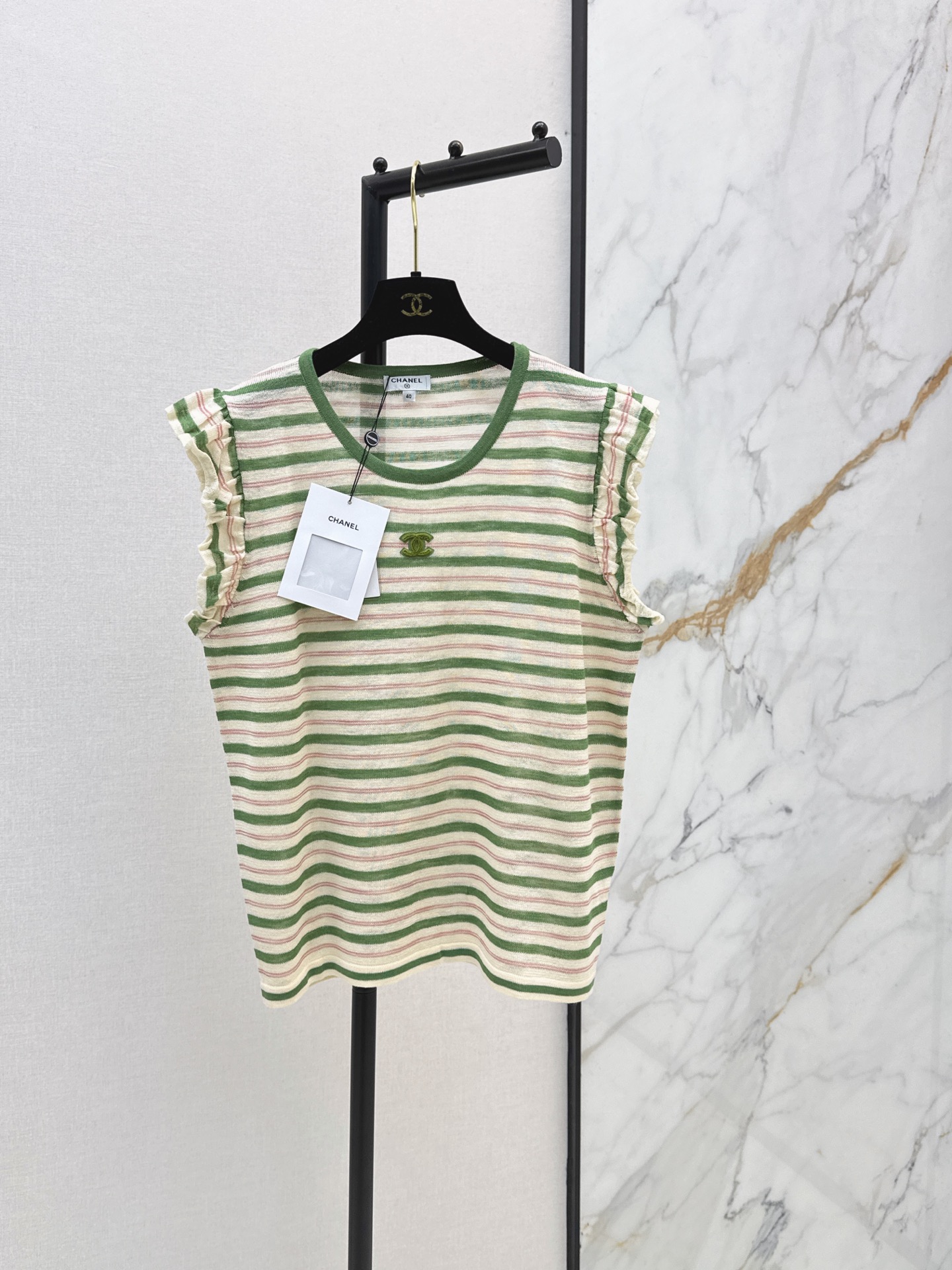 Chan New Striped knitwear