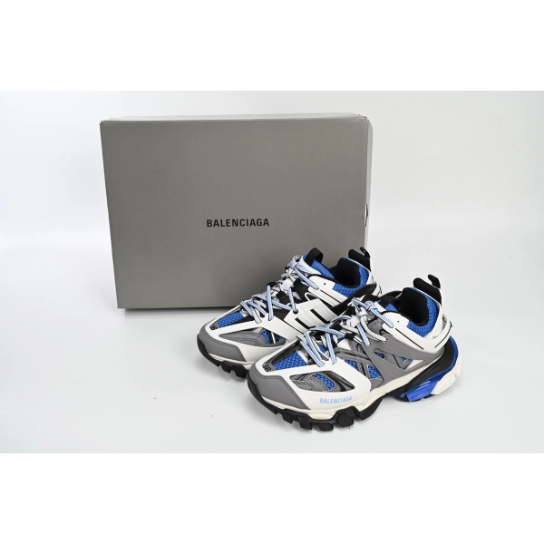 Balenciaga Tess S.Black Black Grey White Blue 542436 W3SR6 2501