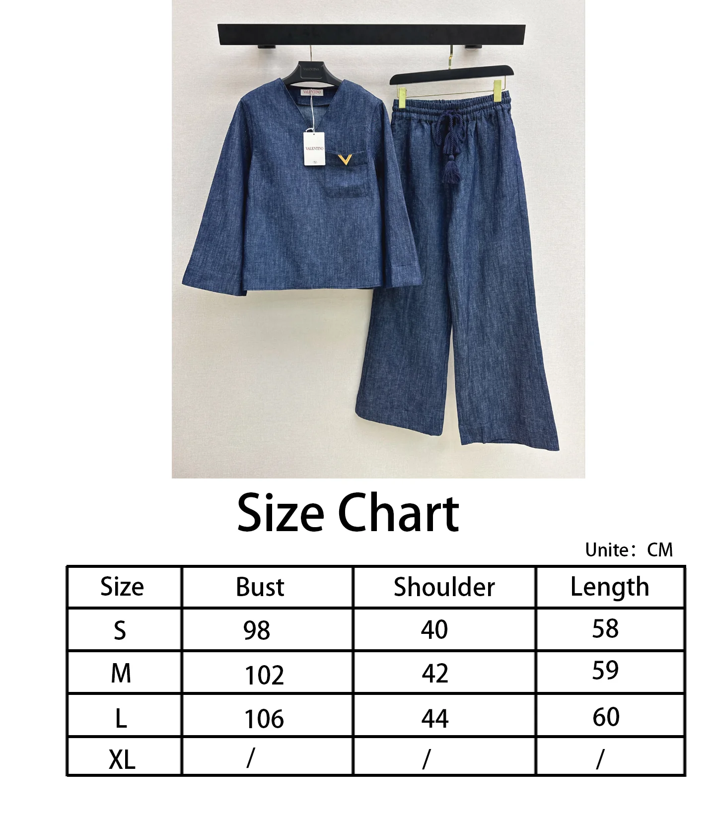 Val NEW denim outfit sets