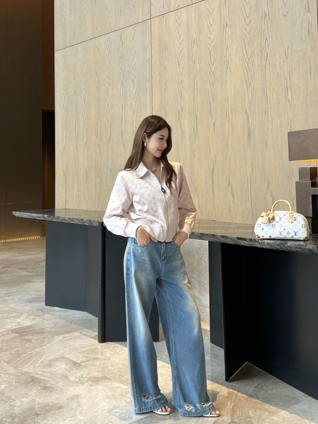 Louis New print jacket