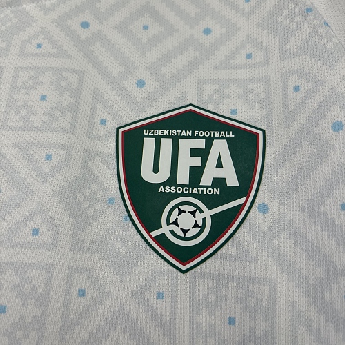 2026/27 Uzbekistan White Jersey