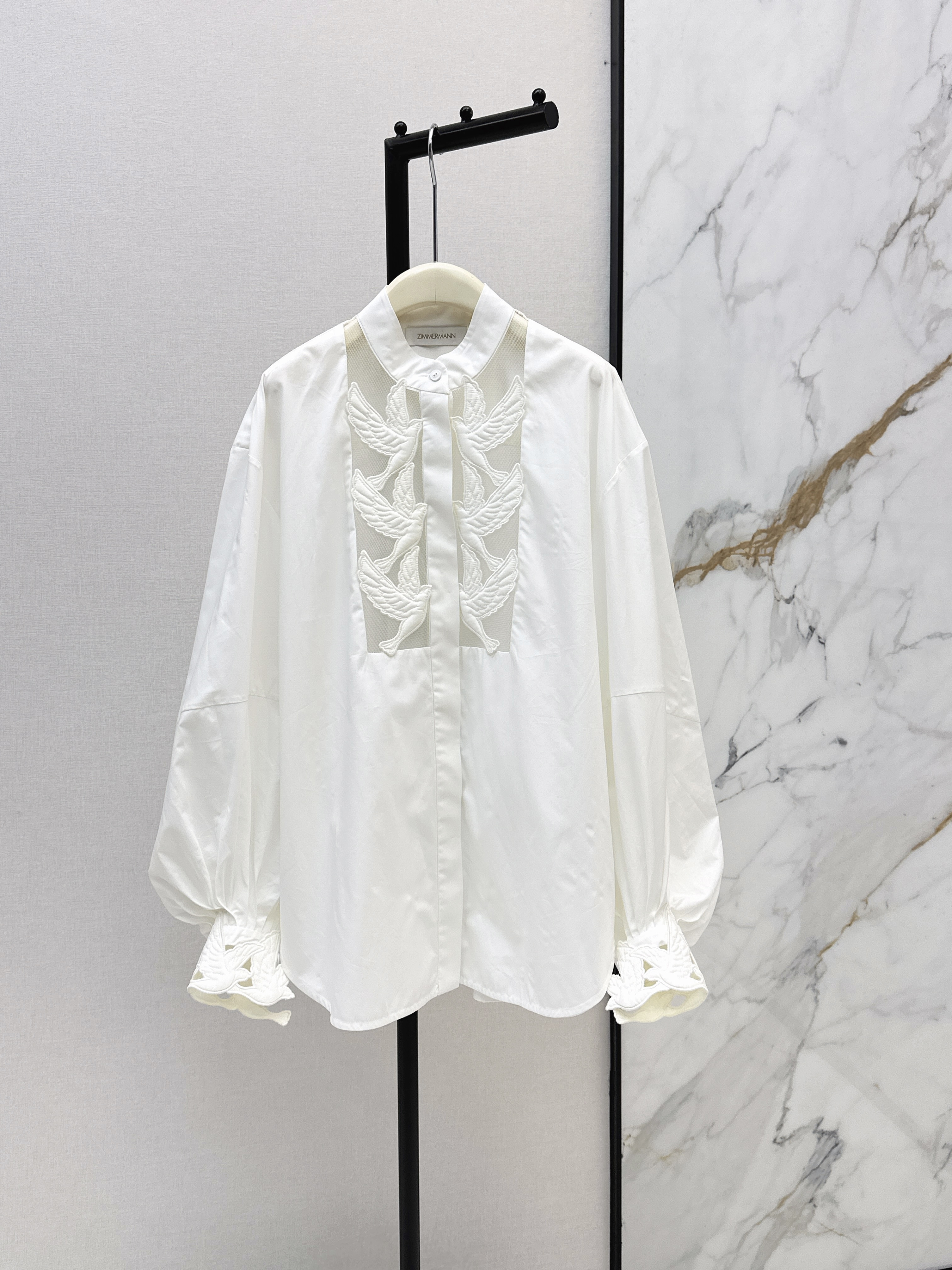 Zimm New Bird Applique Shirt