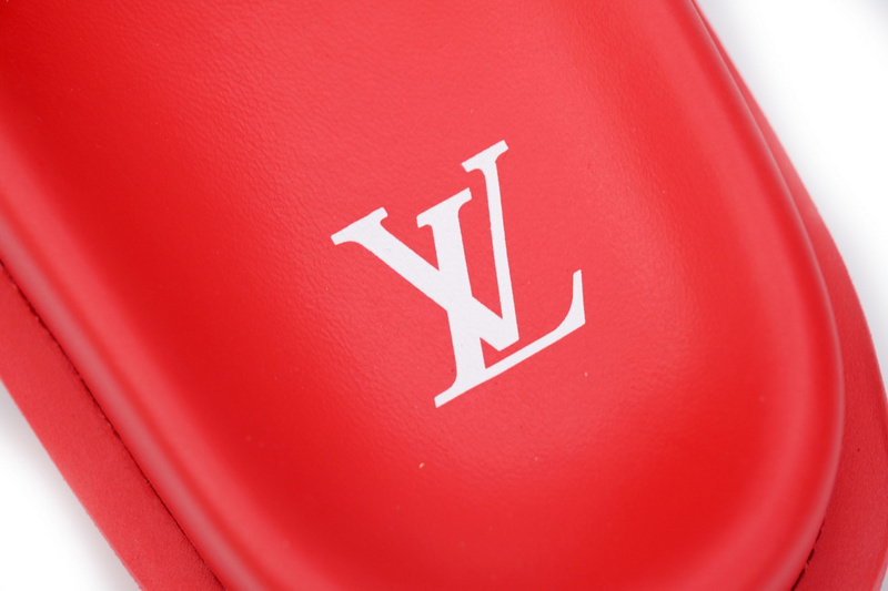 Pkkicks God Batch LOUIS VUITTON Miami flocked red