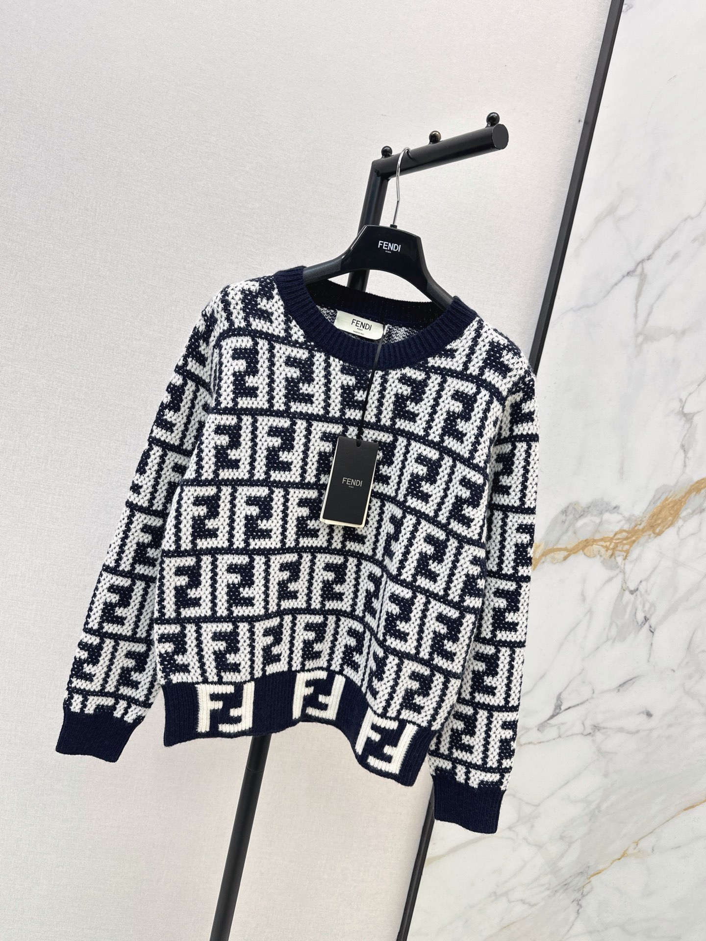 Fend New jacquard sweater