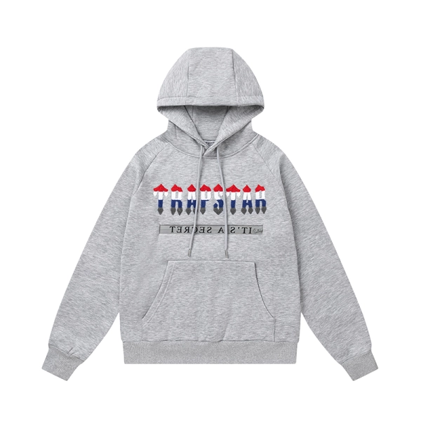 Trapstar Hoodie Tracksuit-8851 Grey