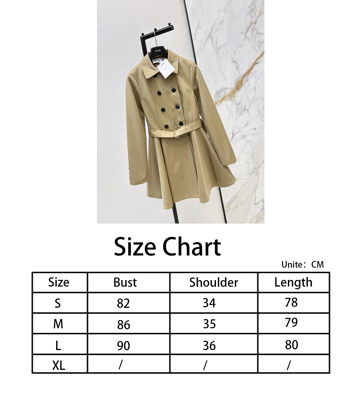 CD NEW trench coats