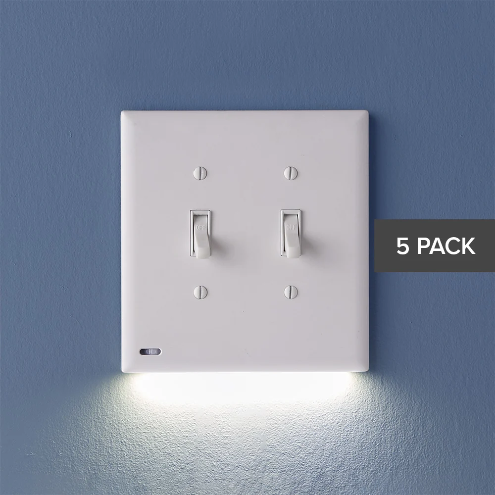 SwitchLight Double Gang (Right-Sided Prongs)