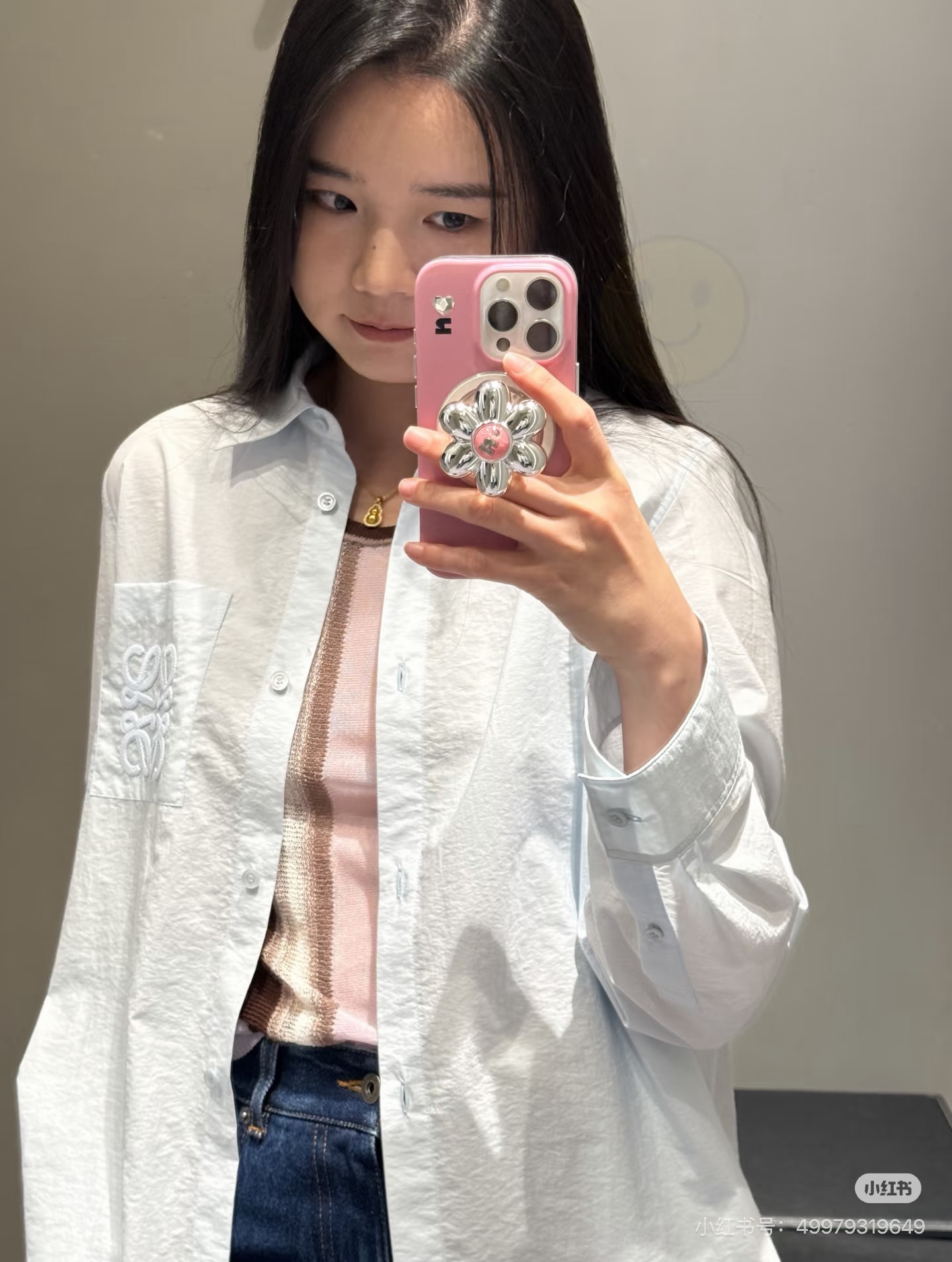 Loe New asymmetrical shirt