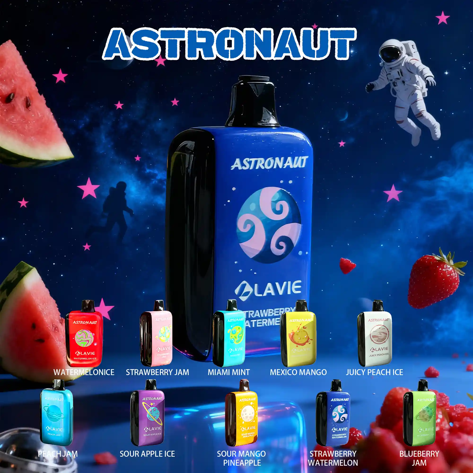 LAVIE 3D FULL SCREEN 45000 PUFFS - 10 flavors