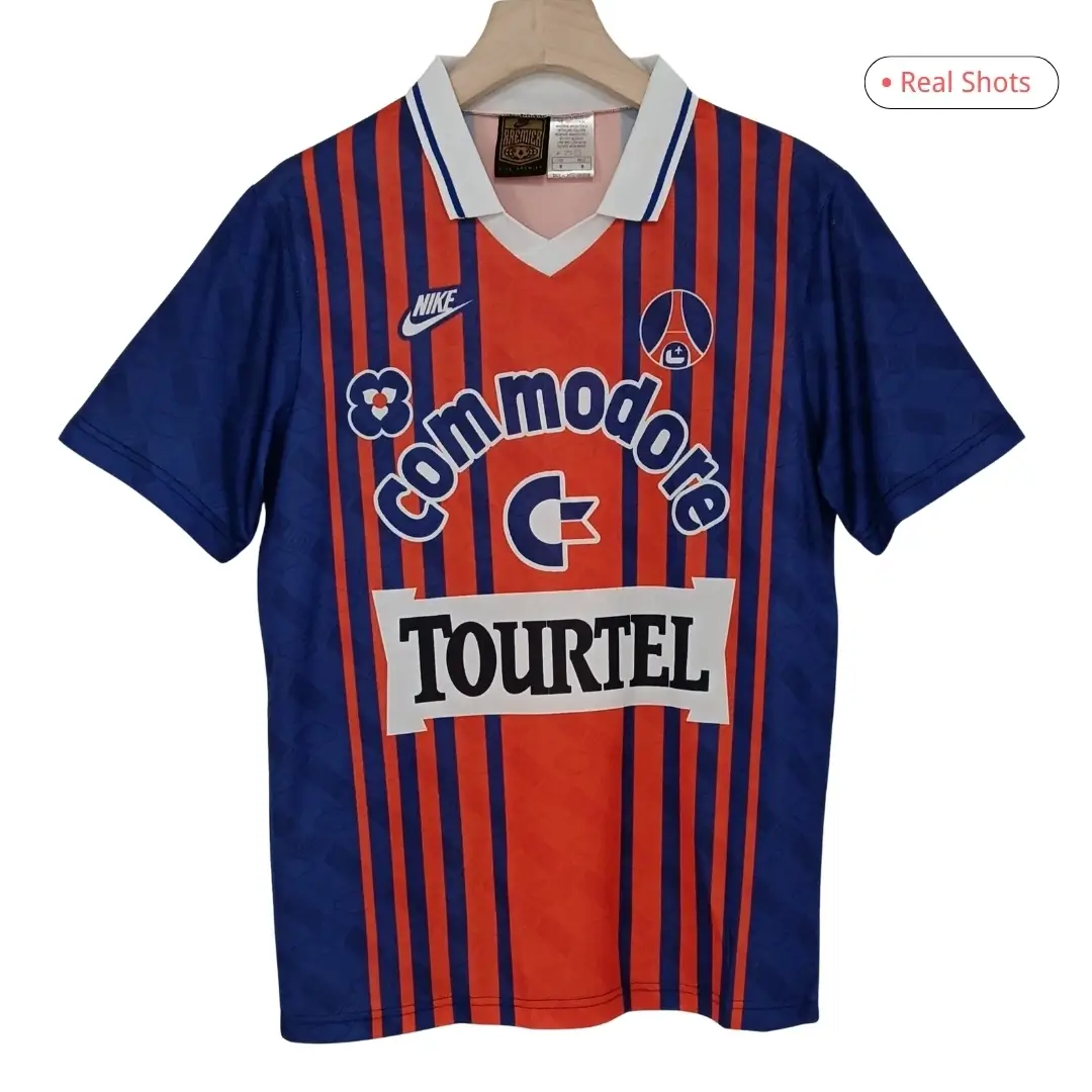 PSG 1993/94 Home Retro Soccer Jersey