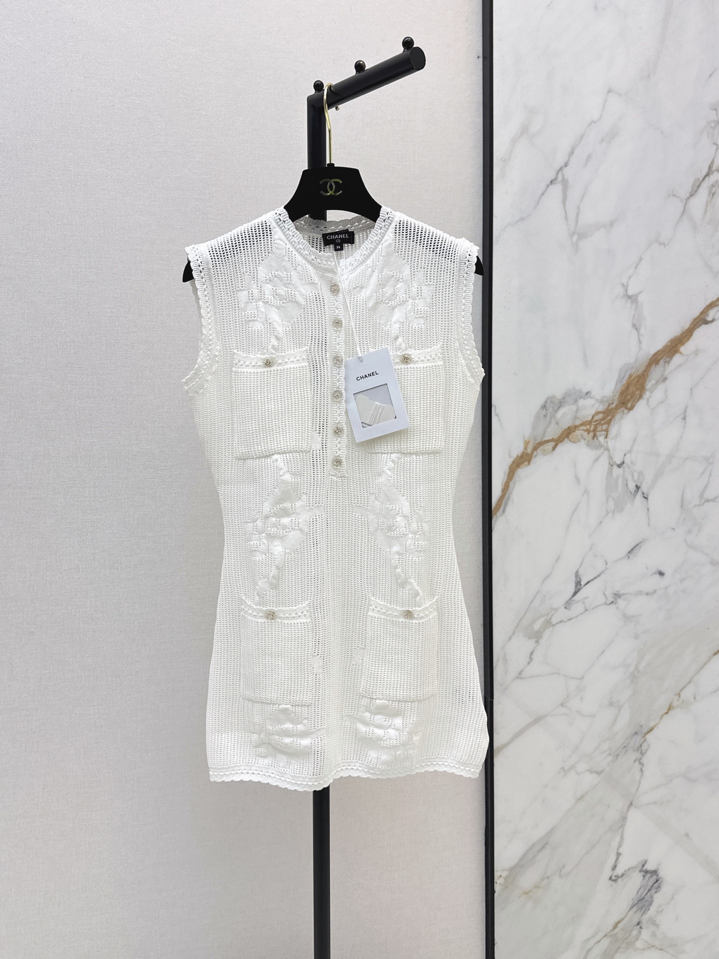 Chan New Openwork knitwear