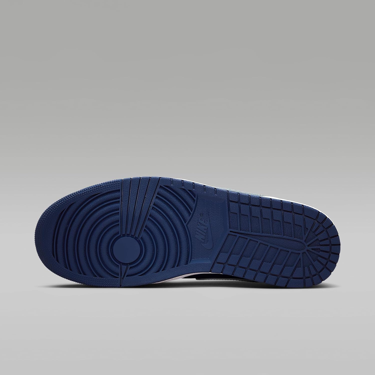 Air Jordan 1 Mid - Men's Shoes (Blue Void/Summit White/Hot Lava/Pure Platinum)