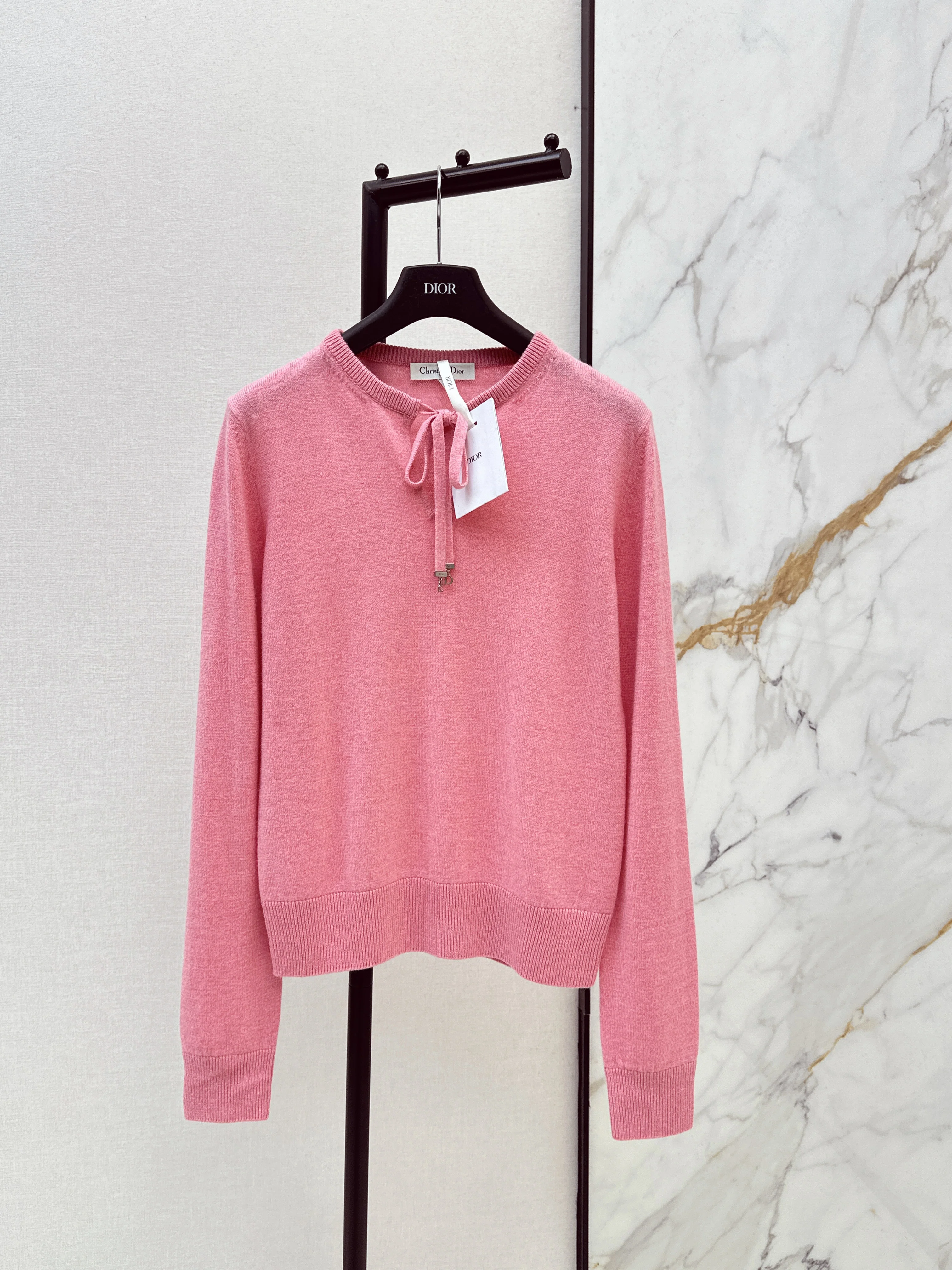 CD NEW bow ribbon knitwear