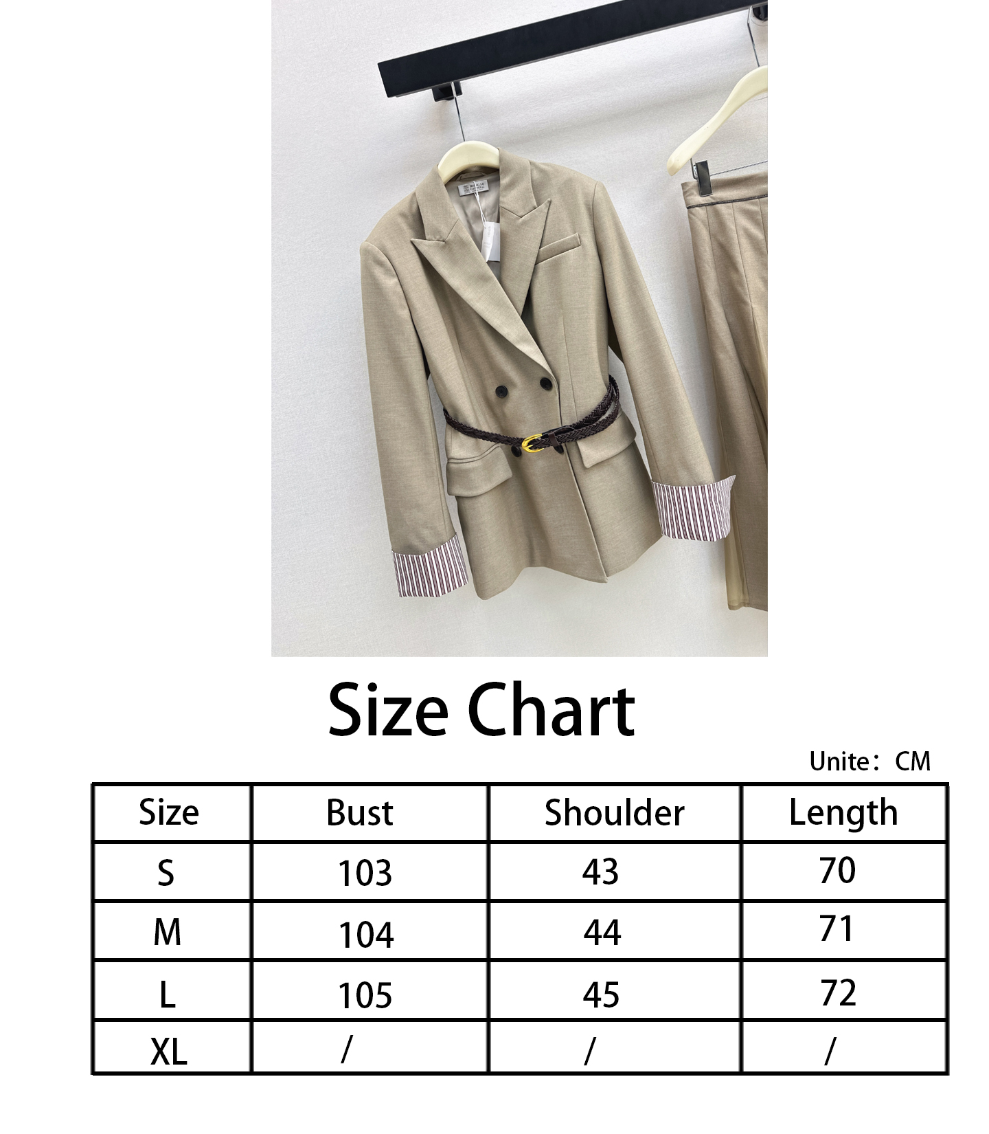 Brun NEW plaid blazer