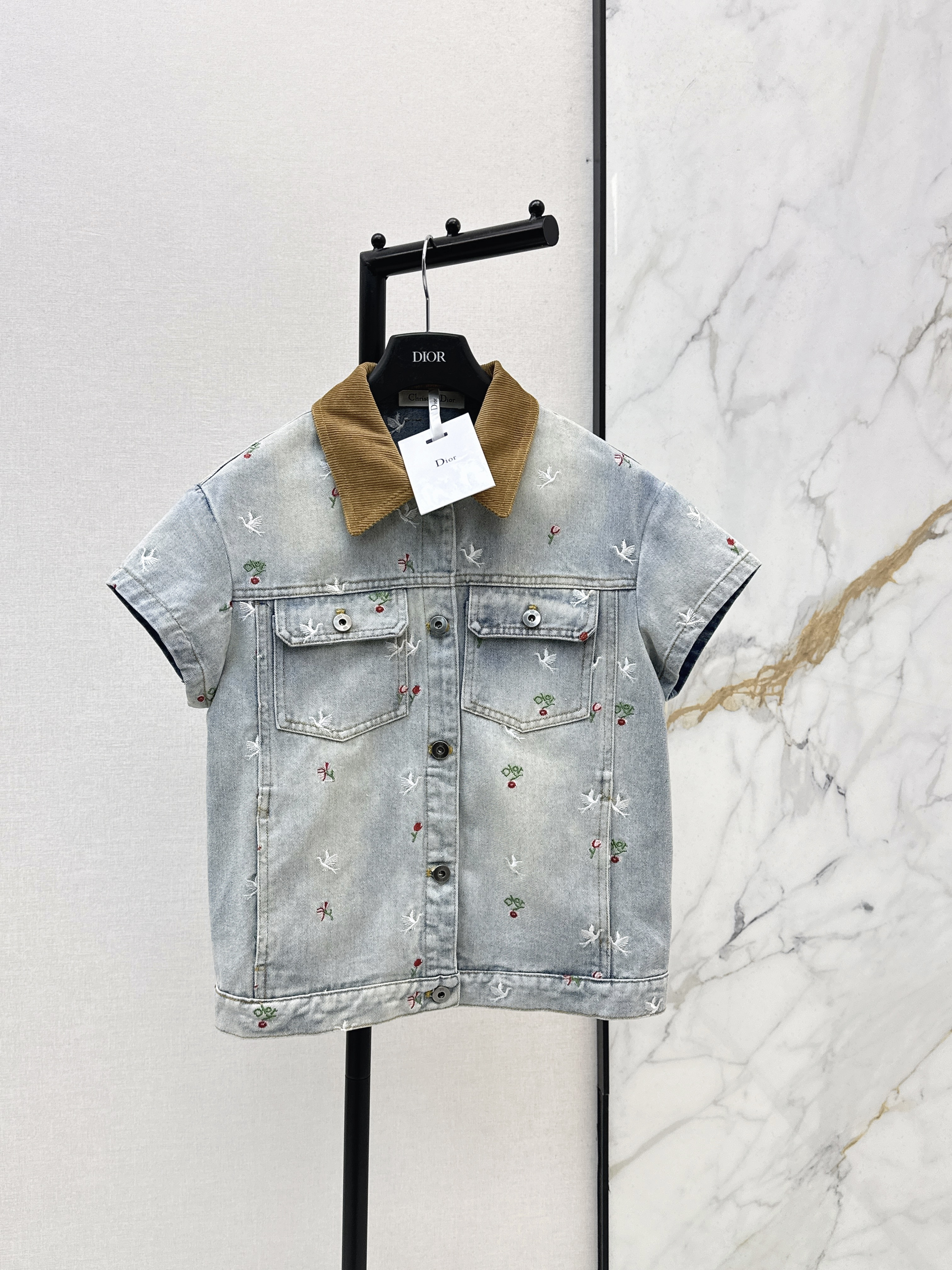 CD New ddenim short sleeve jacket