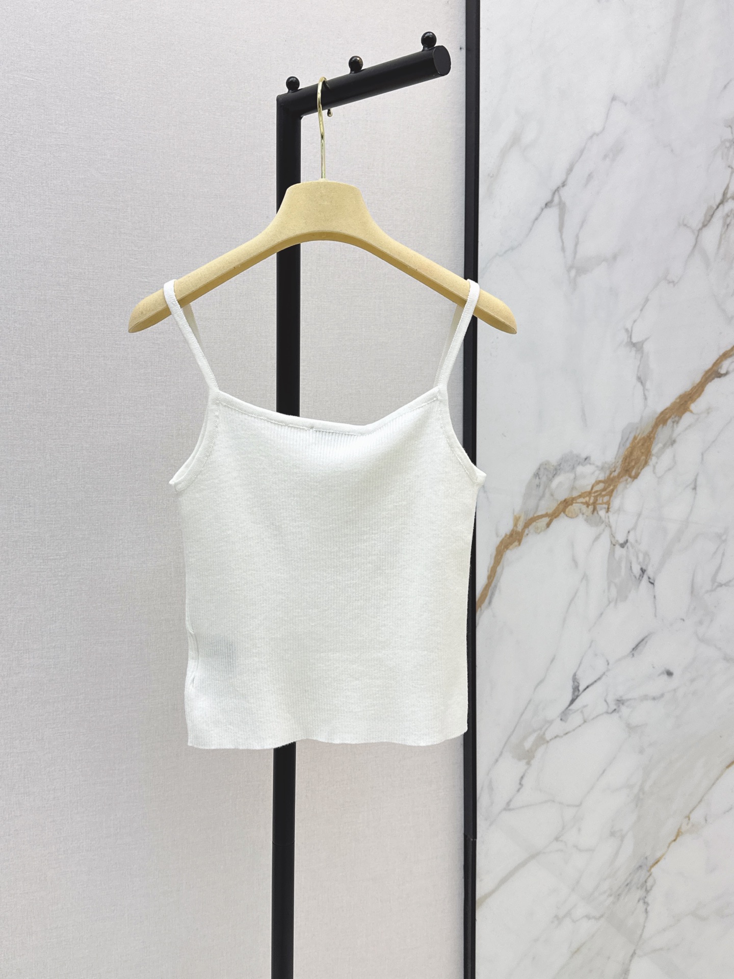 Miu New Beaded Knit Camisole Vest