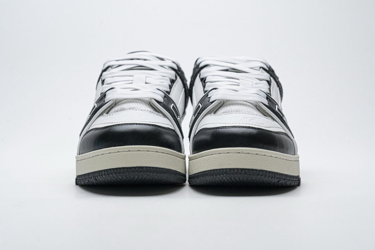 Pkkicks God Batch LOUIS VUITTON 20ss Trainer Black White