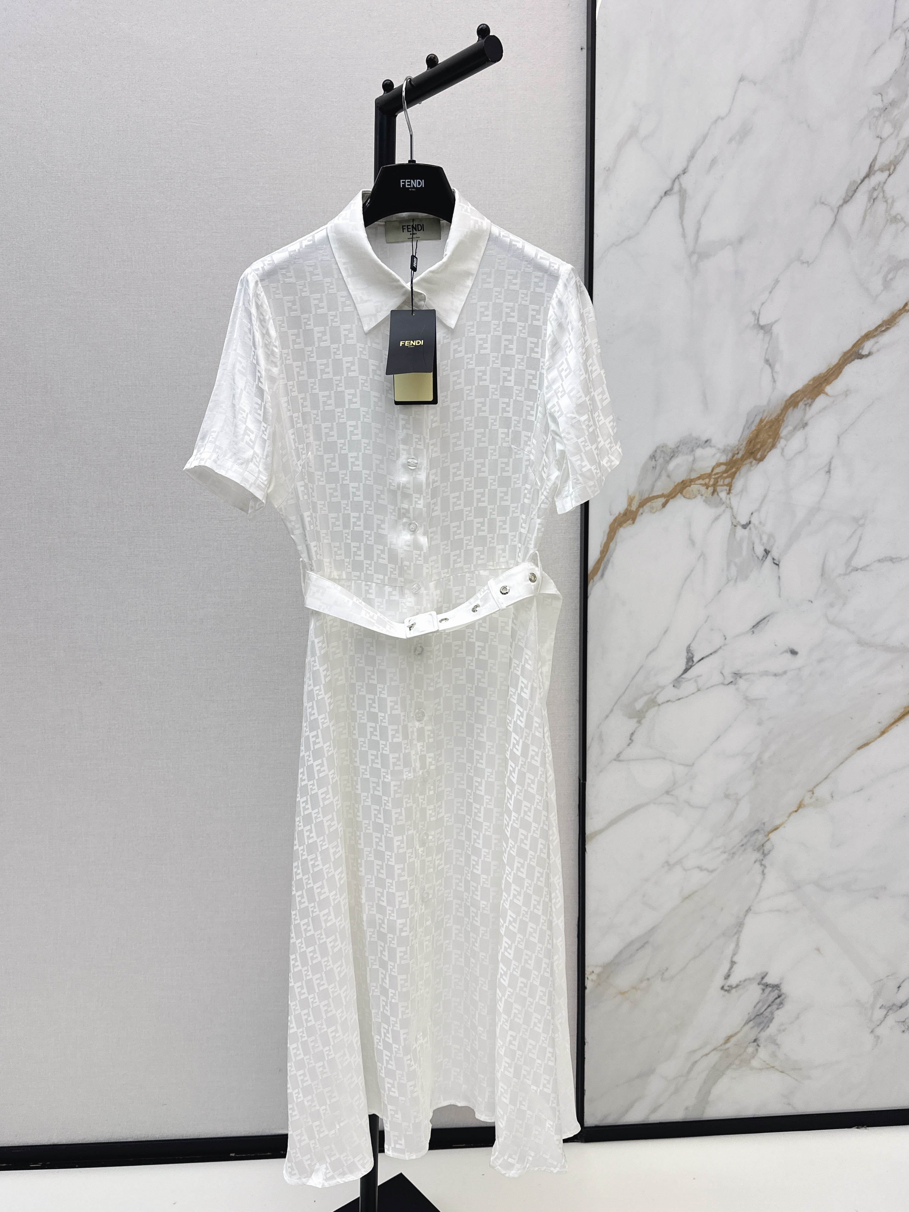 Fend New jacquard dress