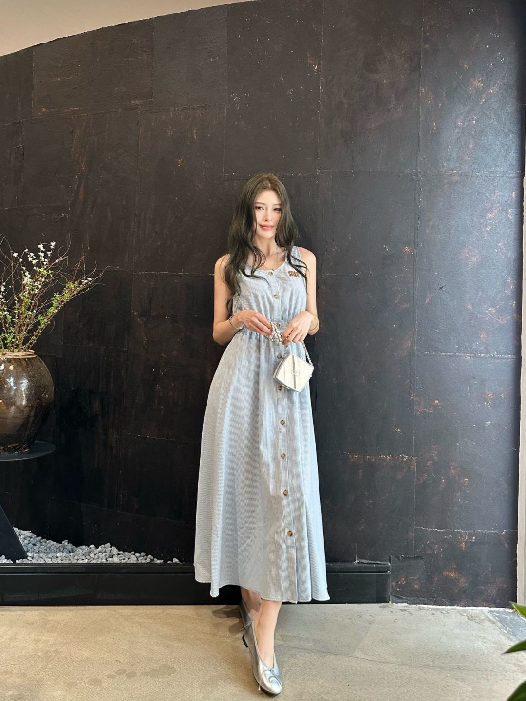 Miu New sleeveless dress