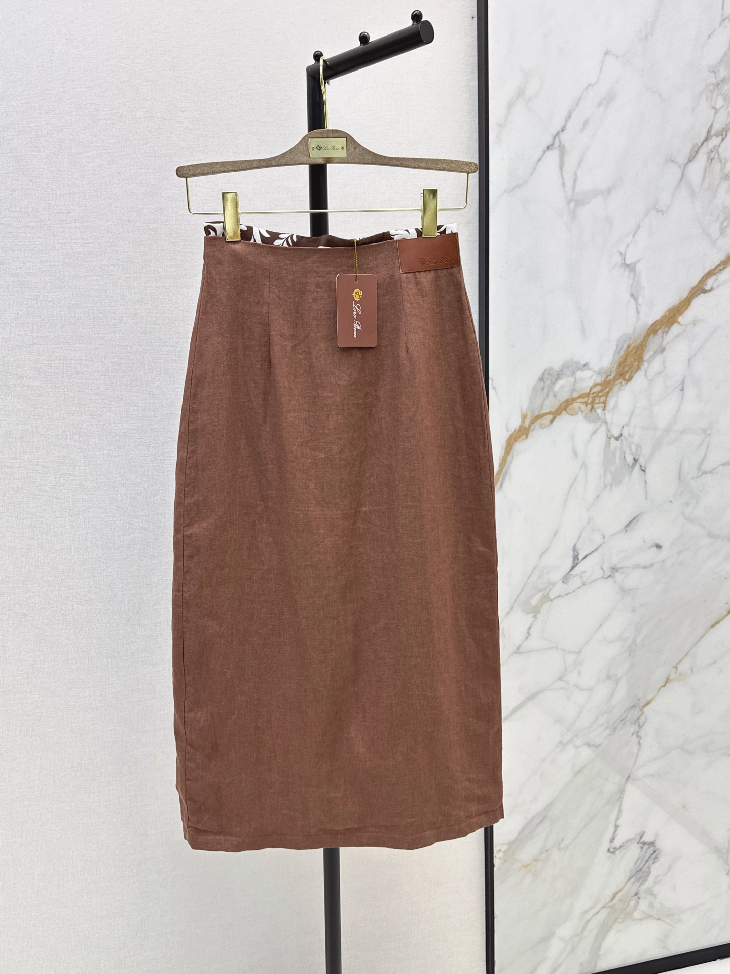 Loro New patchwork skirt