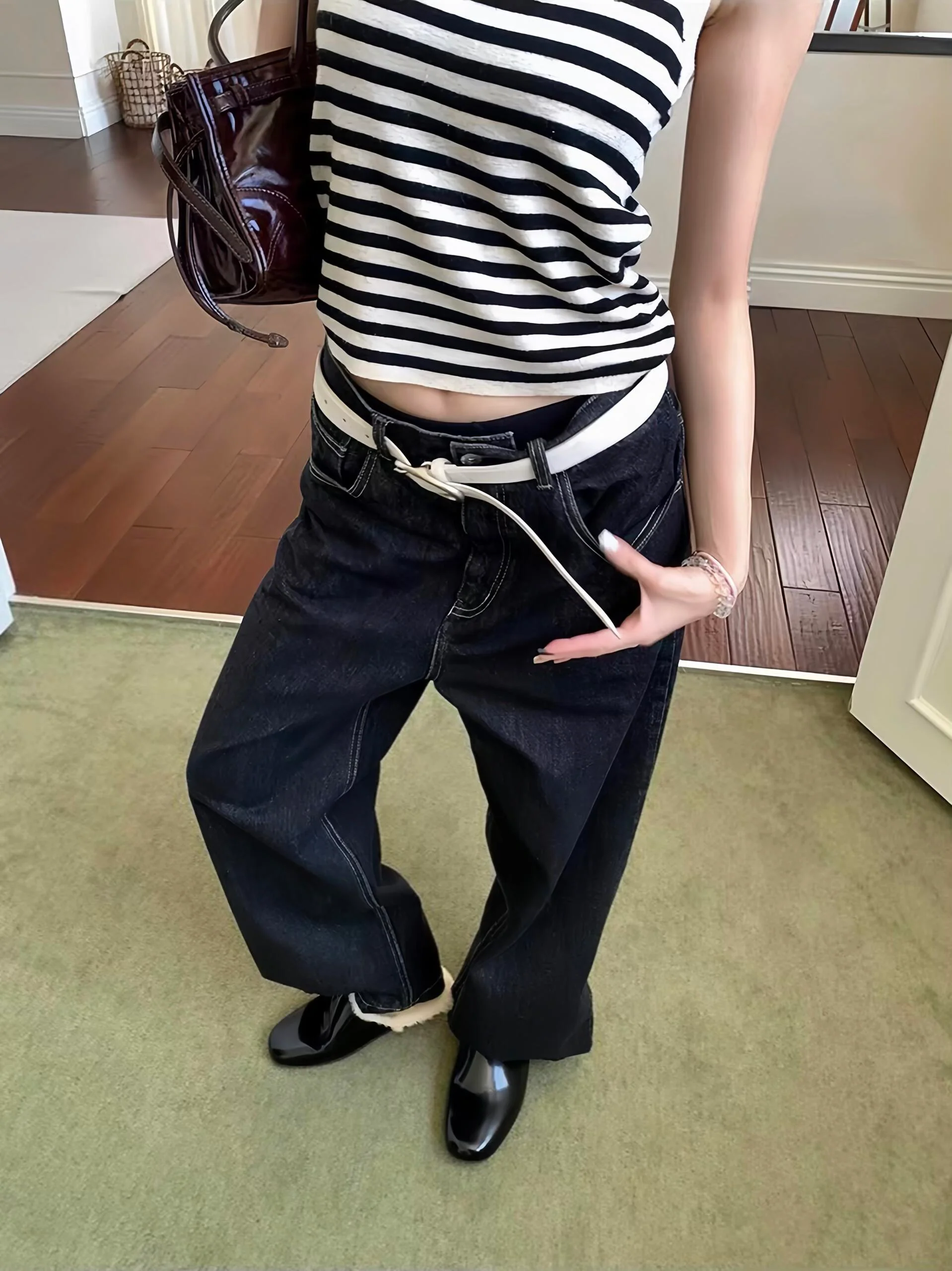 Pra New Flat Mule Slides