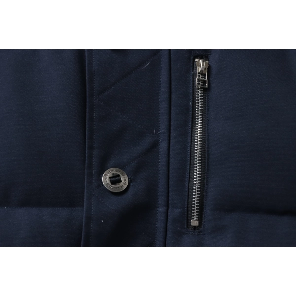 Moose Knuckles Men's Shearling 3Q Jacket Dark Blue