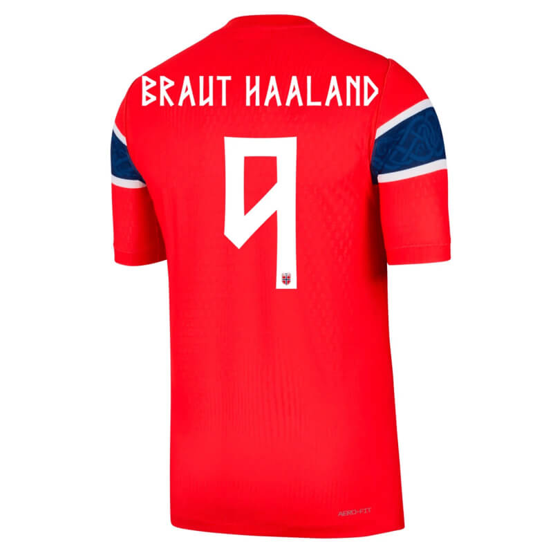 Norway 2026 Home Authentic Jersey Haaland#9