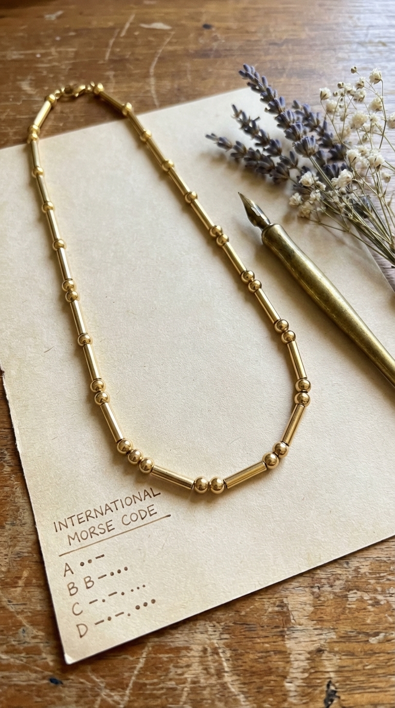 The Meaning Behind the Code: Why Morse Code Jewelry is the Ultimate Secret Statement