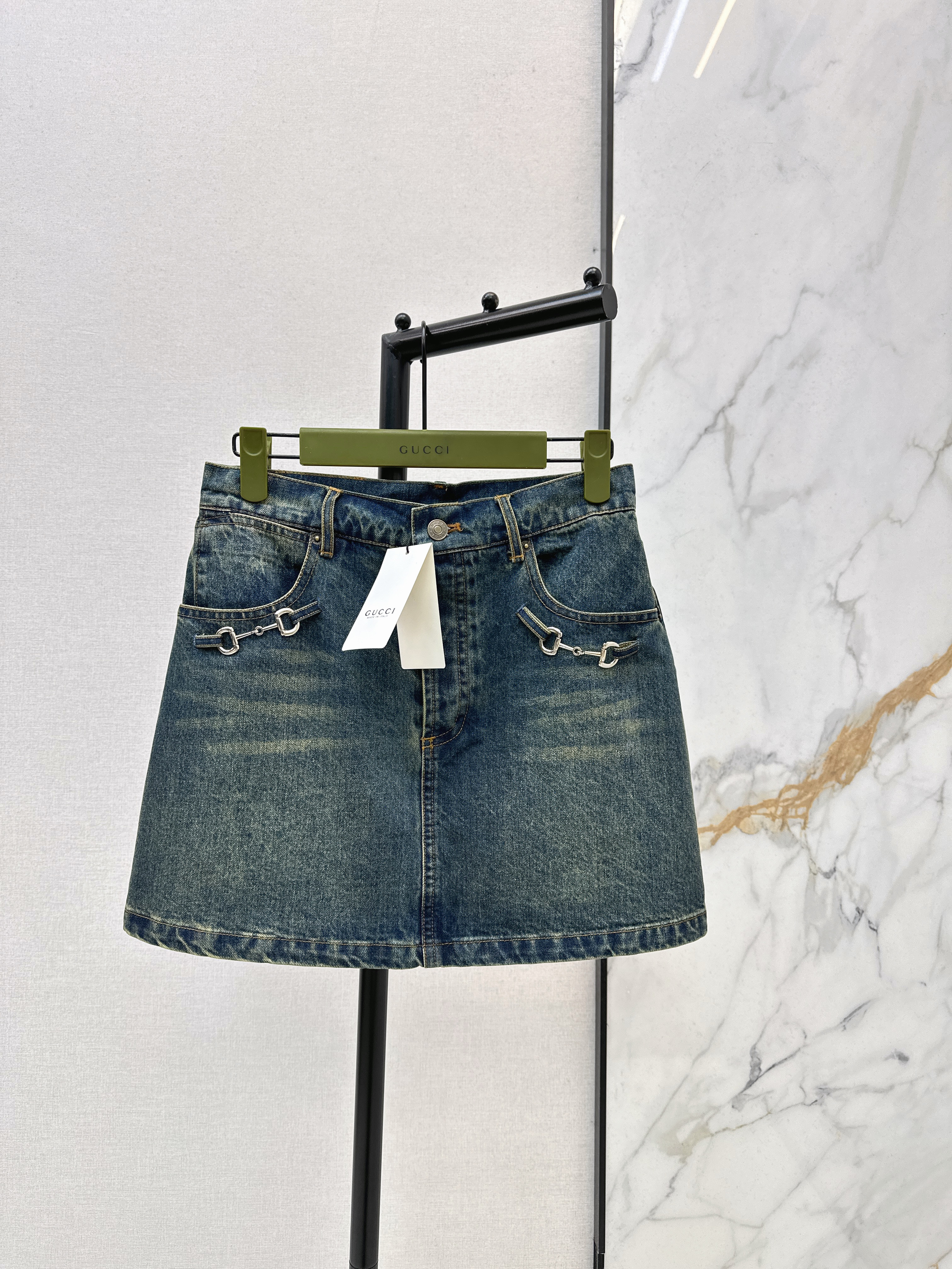 Guc New denim skirt