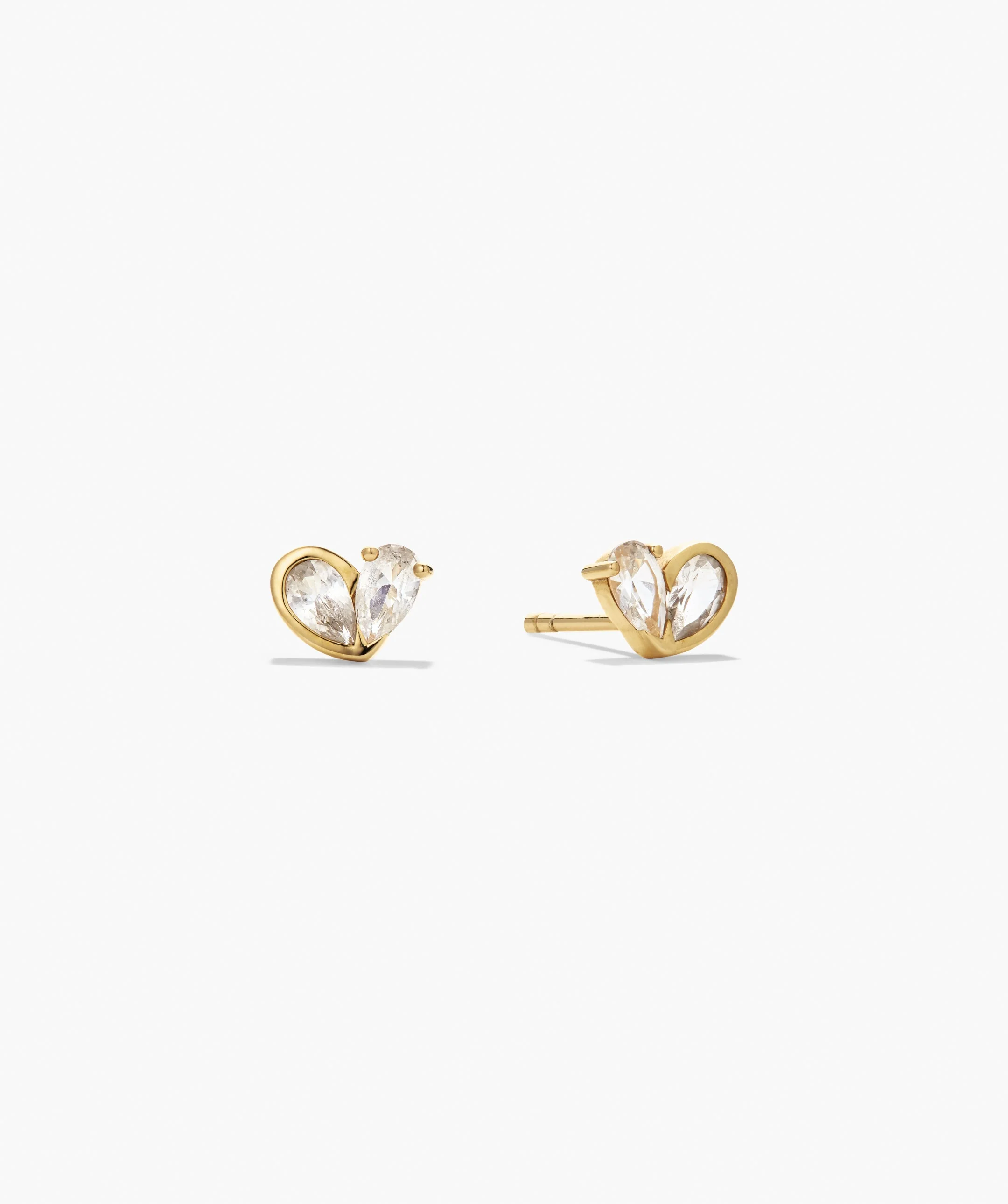 Two of Hearts Studs