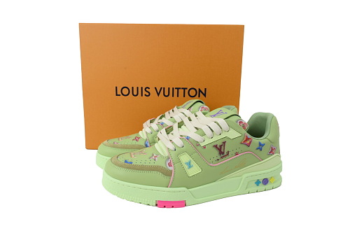 Pkkicks God Batch Louis Vuitton Sneakers Green donuts (NFC)