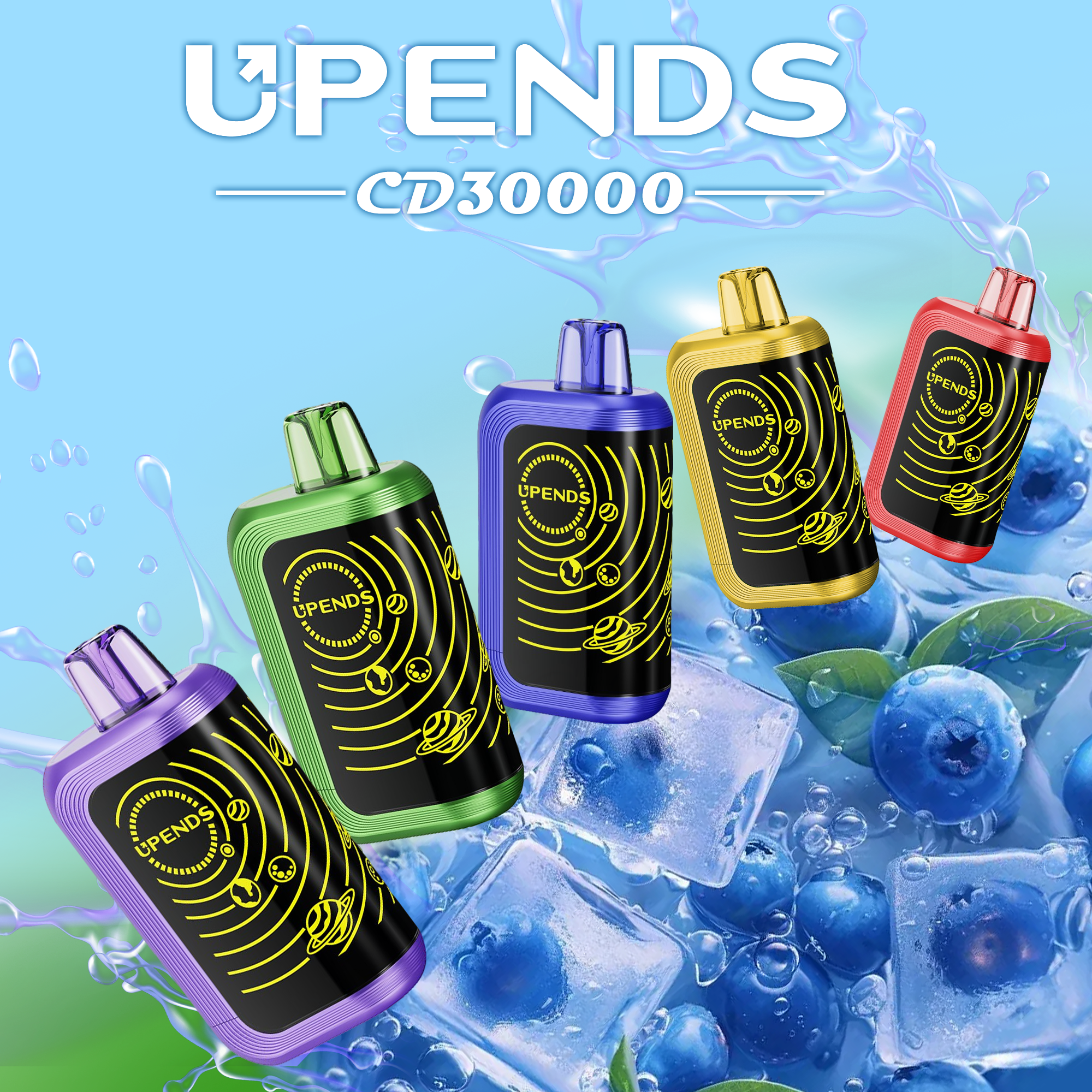 UPENDS CD30000 – 30K - 12 flavors